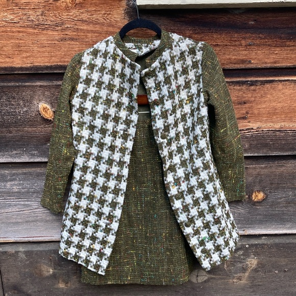 Tweed Skirt Suit Vtg - Picture 8 of 11